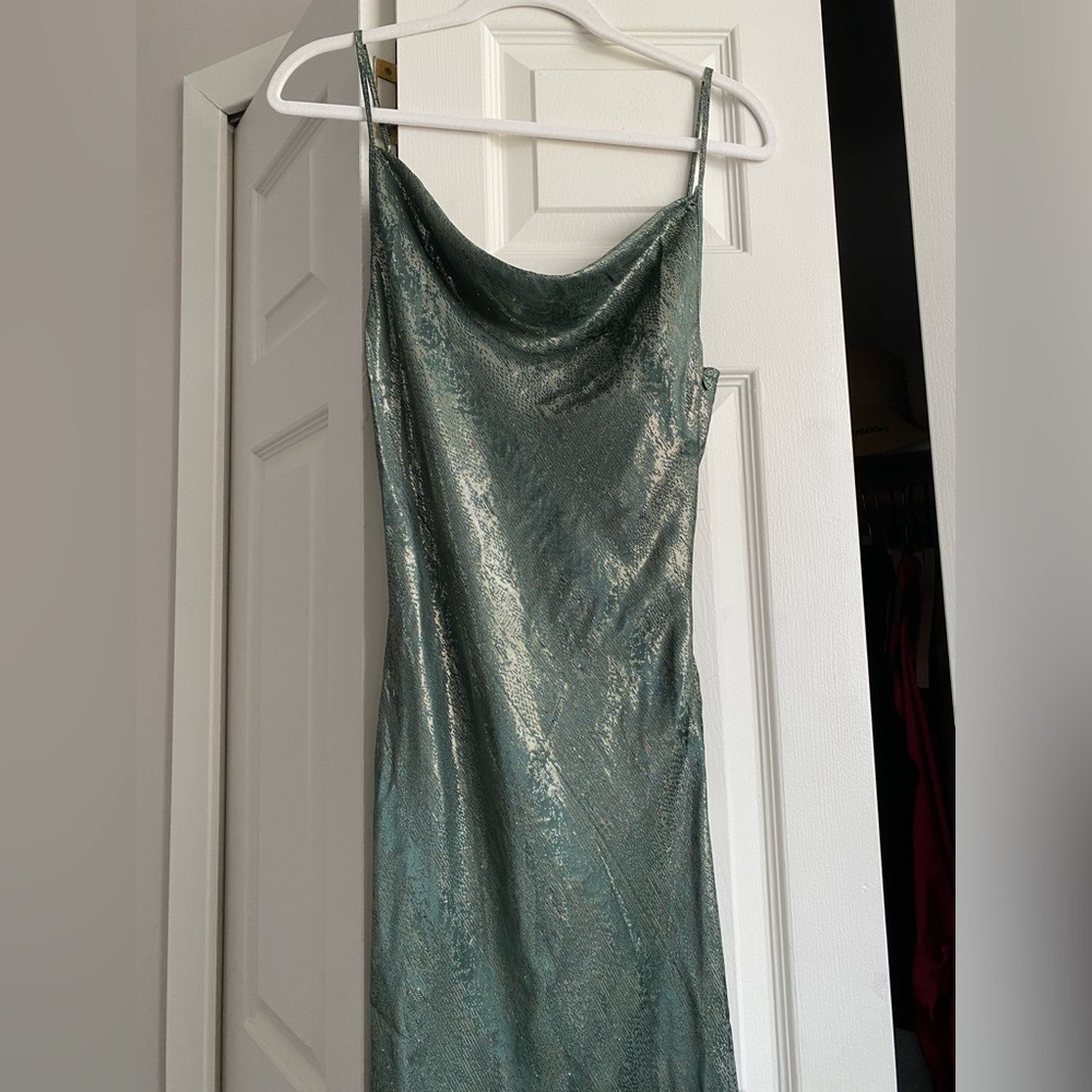 Rat and Boa maxi cowl neck dress